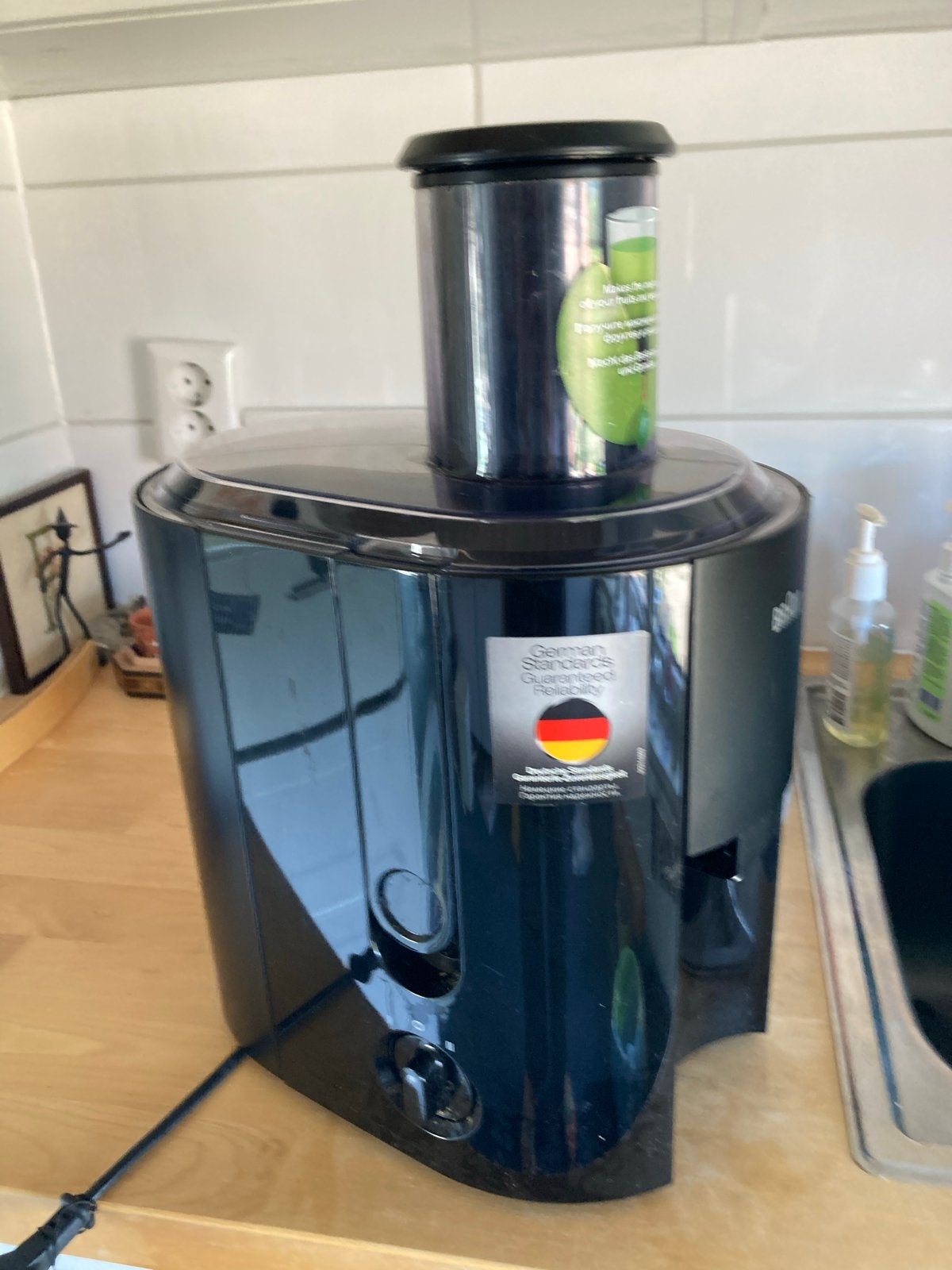 Braun sapcentrifuge - Zo goed als nieuw, Ophalen of Verzenden, Zo goed als nieuw
