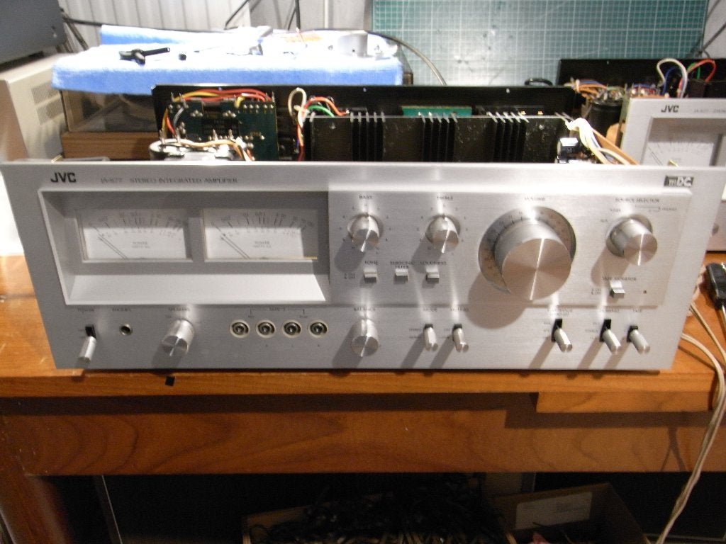 JVC  J-as77, Ophalen, Gebruikt, JVC, 60 tot 120 watt