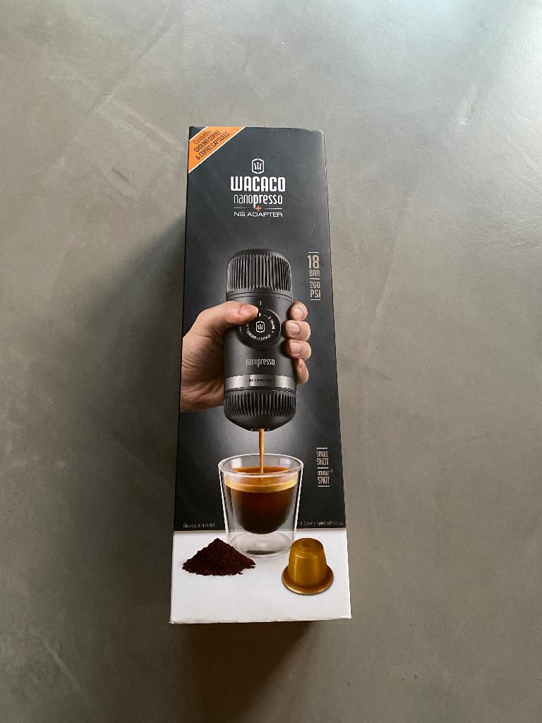 nanopresso, Verzenden, Espresso apparaat, Nieuw, 1 kopje