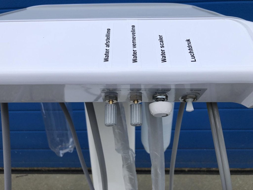 Nieuwe dental unit scaler curing light 3 weg spuit, Diversen, Niet ingevuld, Niet ingevuld, Nieuw, Ophalen of Verzenden
