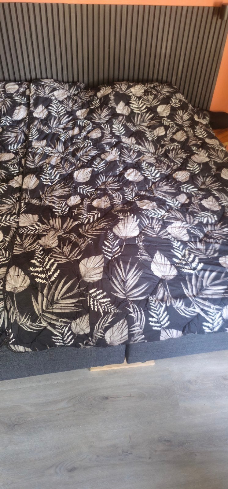 2x1-persoons dekbed Happybed 160x220 met kussensloop, Eenpersoons, Zwart, Nieuw, Ophalen of Verzenden