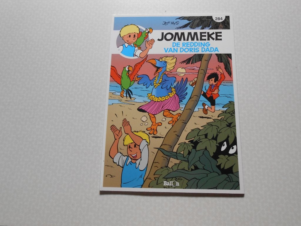 Jommeke 284 De redding van Doris Dada 2017 1 ste druk., Boeken, Jef Nys, Eén stripboek, Nieuw, Ophalen of Verzenden