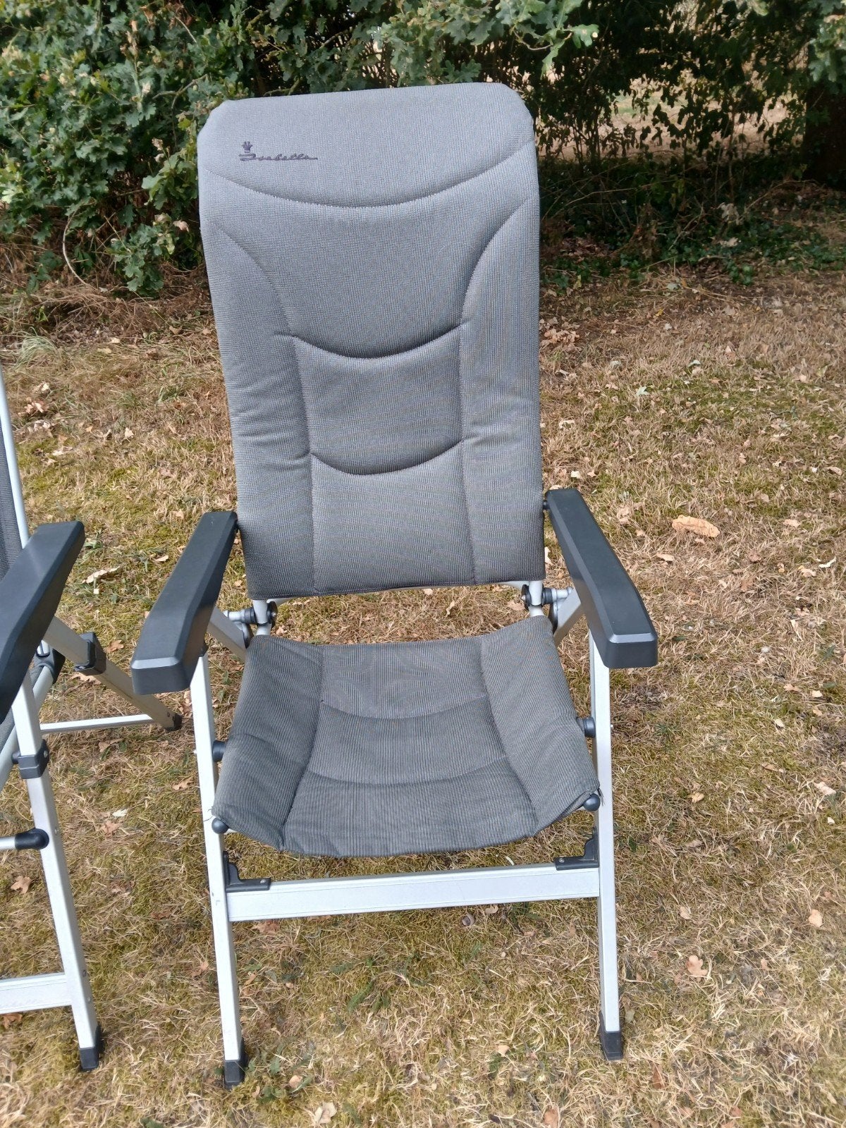 1 Isabella campingstoel grijs, Ophalen, Gebruikt, Campingstoel