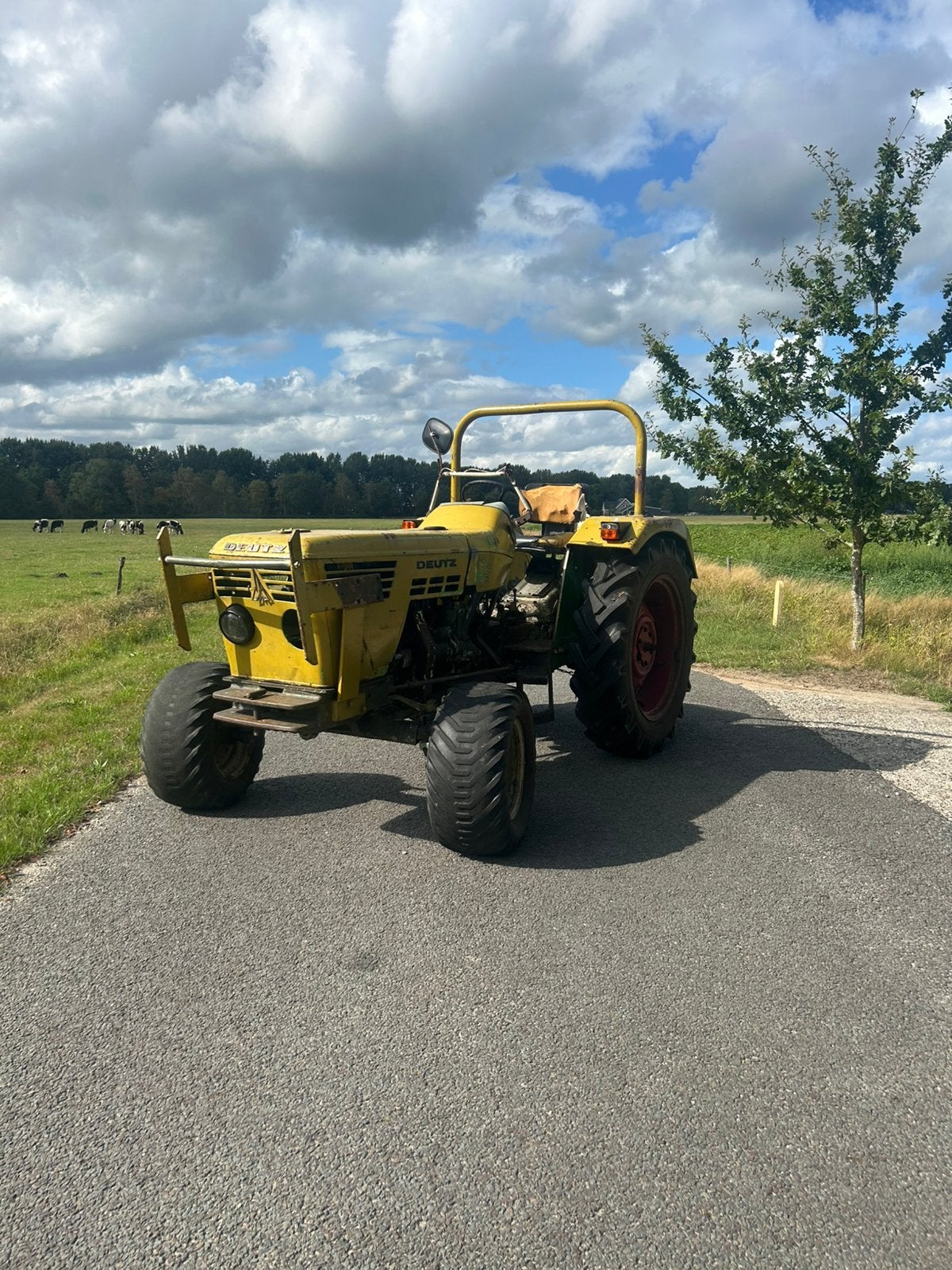 Deutz 4006 tractor trekker, Ophalen, 120 cm of meer