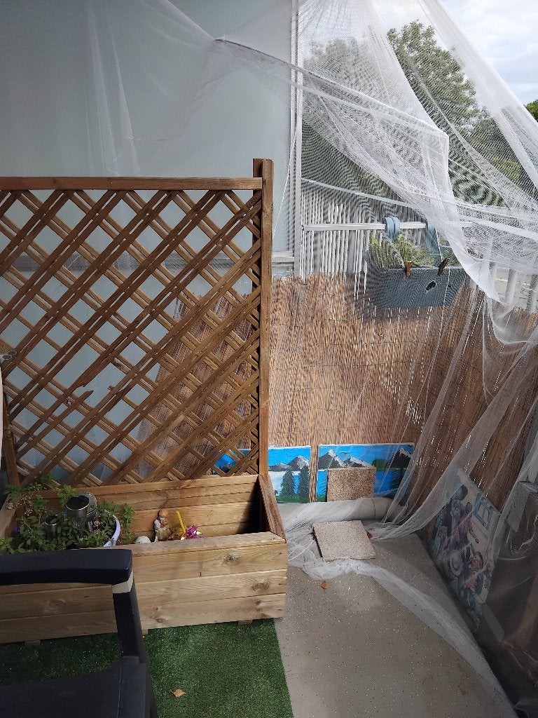tuinscherm, Tuin en Terras, Ophalen, Hout, 200 cm of meer, 150 tot 200 cm