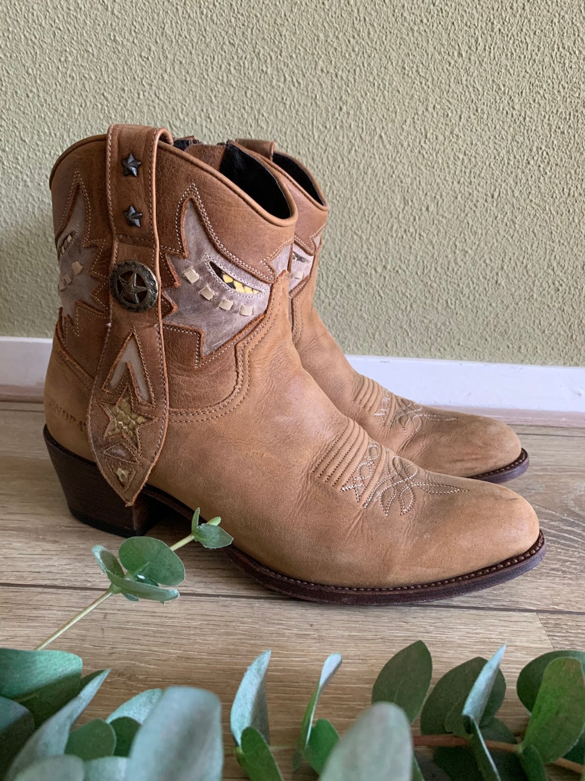 Sendra enkellaarsjes met rits 39 western boots cowboylaarzen, -, Lage of Enkellaarzen, Ophalen of Verzenden, Zo goed als nieuw