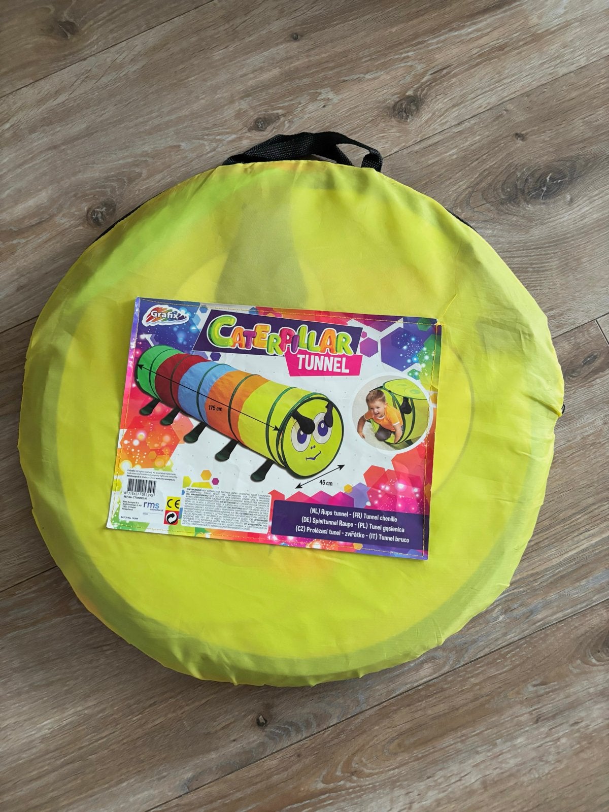 Caterpillar Tunnel Speeltunnel voor Kinderen, Ophalen of Verzenden, Zo goed als nieuw