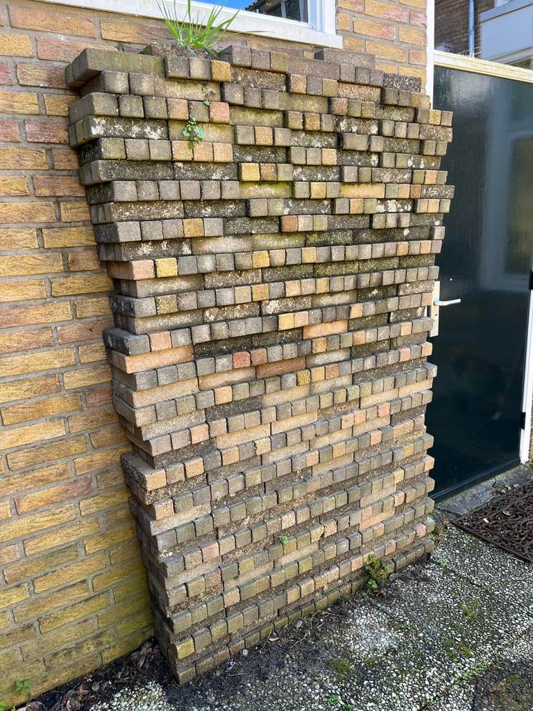 Klinkers /stenen GRATIS -, Tuin en Terras, Tegels en Klinkers, Ophalen, Gebruikt, Klinkers, 5 tot 10 m²