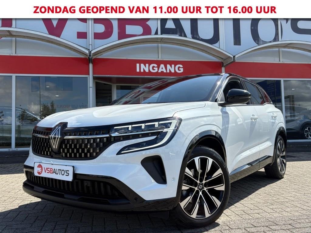 Renault AUSTRAL 1.2 TCE 130PK MILD-HYBRID TECHNO HALF-LEER N, Auto's, Renault, Gebruikt, 1199 cc, Wit, Leder
