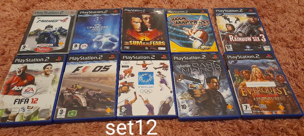 ps2 games x7 set 12, Spelcomputers en Games, Games | Sony PlayStation 2, Online, Gebruikt, 1 speler, Racen en Vliegen