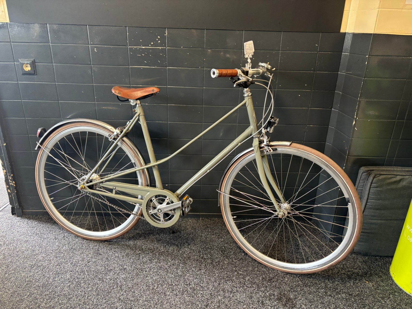 GAZELLE VANSTAEL 54CM 7VERS PERFECTE STAAT, Fietsen en Brommers, Fietsen | Dames | Damesfietsen, 53 tot 56 cm, Velgrem, Versnellingen