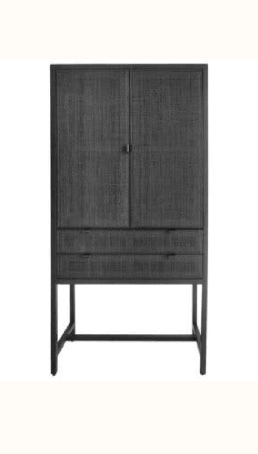 Rotan kast Nero kwantum, Huis en Inrichting, Ophalen, Zo goed als nieuw, Minder dan 150 cm, Minder dan 100 cm