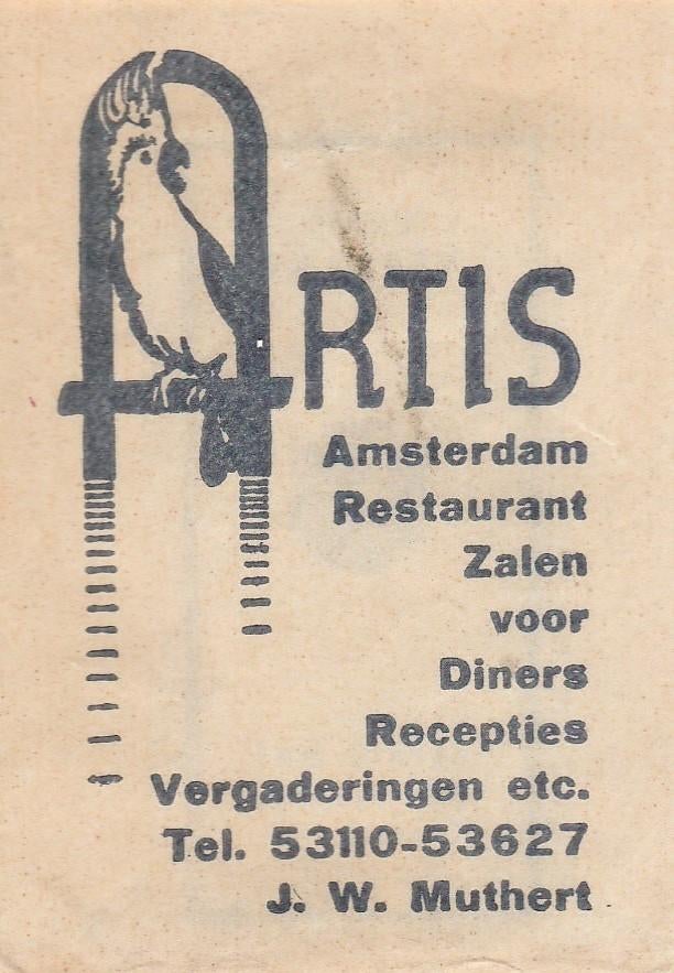 Artis Blijdorp Avifauna Xerxes Lijnbaan Deltawerken Linssen, Verzamelen, Ophalen of Verzenden