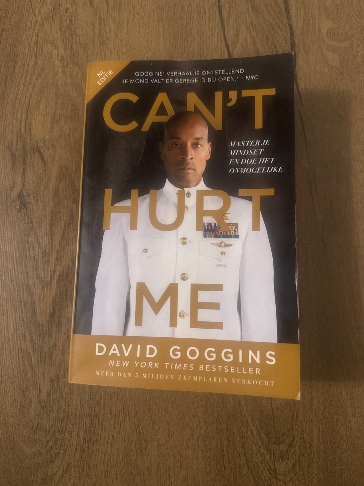 Can't Hurt Me - David Goggins (NL editie), Boeken, Ophalen of Verzenden, Gelezen