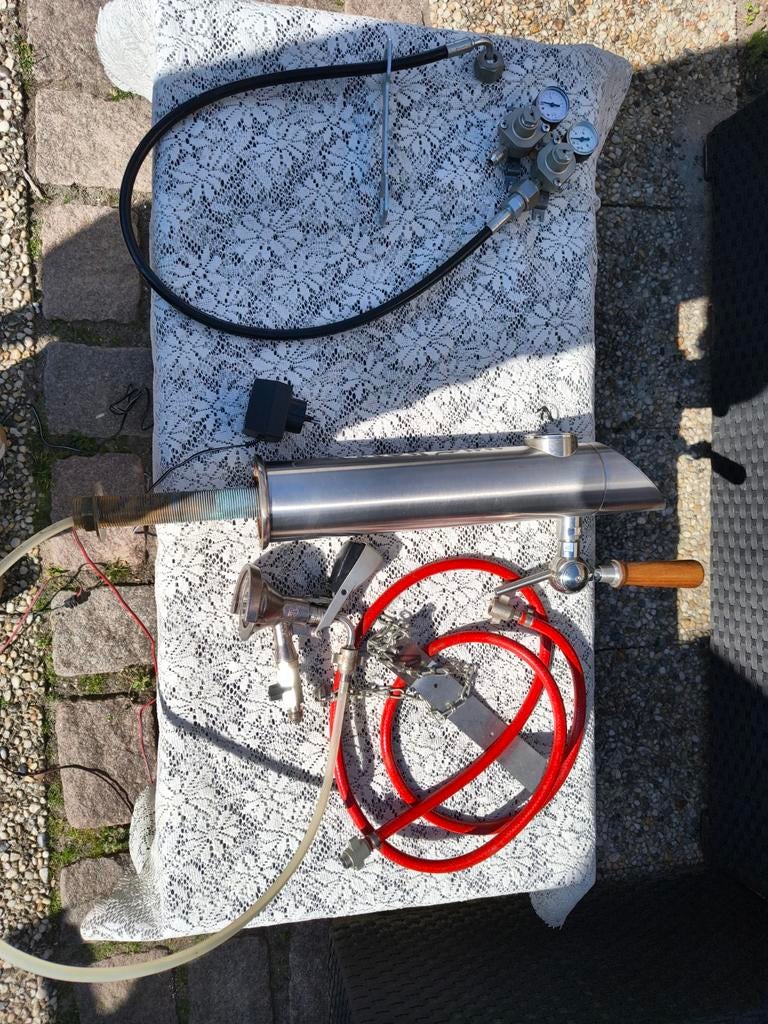 Hertog Jan tapzuil compleet met aansluitbenodigdheden, Witgoed en Apparatuur, Thuistaps, Ophalen of Verzenden, Gebruikt, Overige merken