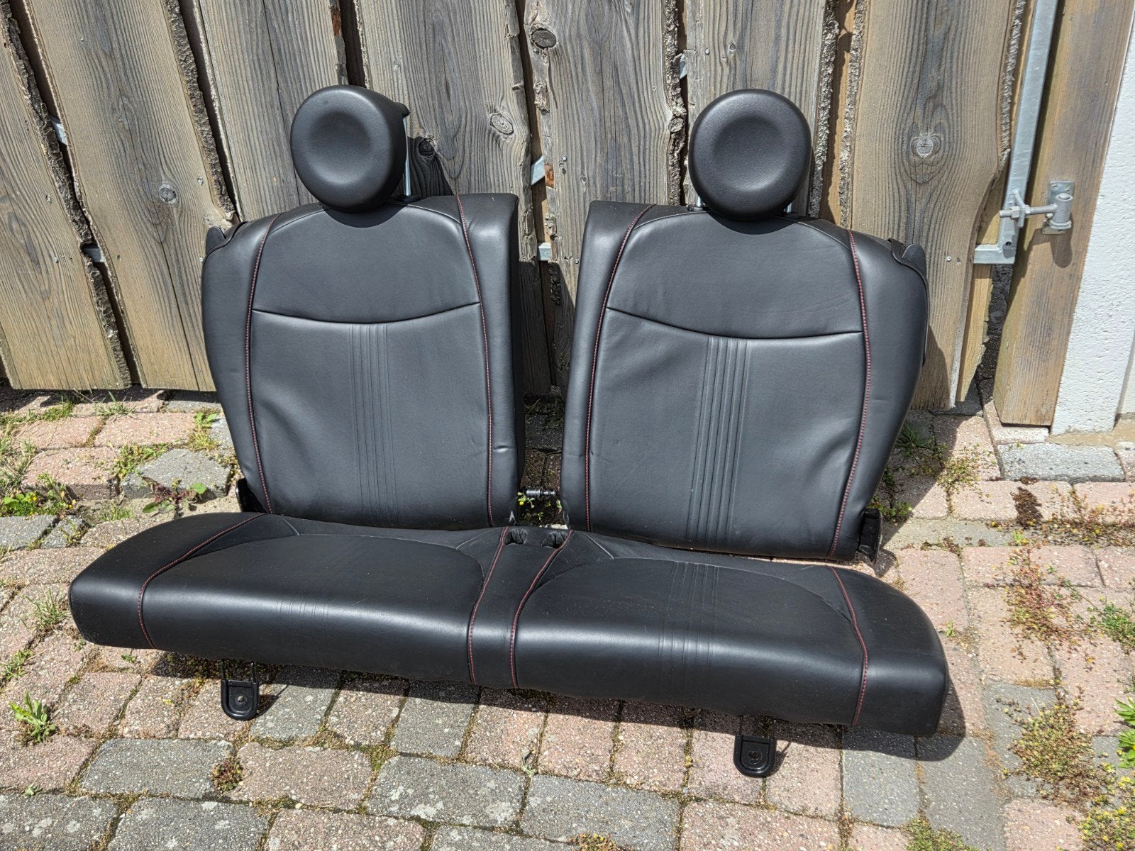 Fiat 500 Abarth lederen achterbank, Ophalen, Gebruikt, Fiat
