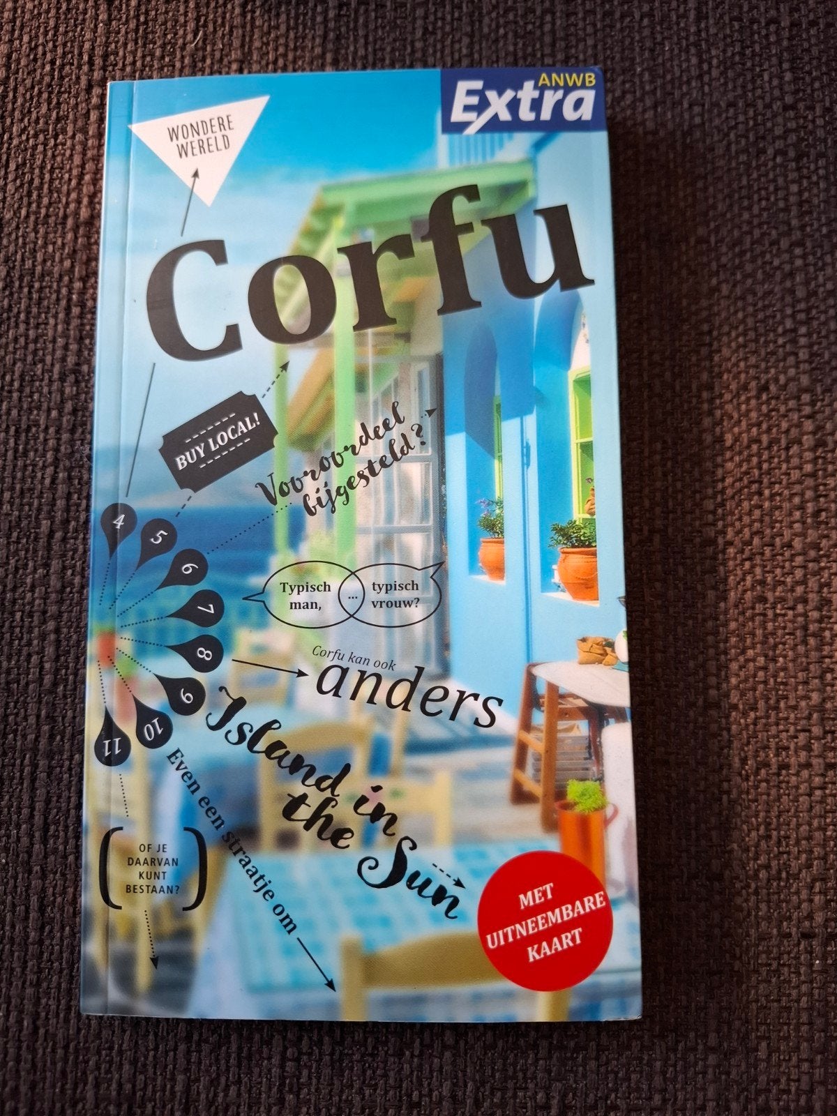 ANWB Extra Reisgids Corfu - Island in the Sun, Gelezen, Europa, Ophalen of Verzenden, Reisgids of -boek
