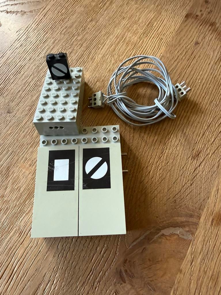 Lego 12 volt wisselonzetter + bediening trein jaren 80, Ophalen, Gebruikt