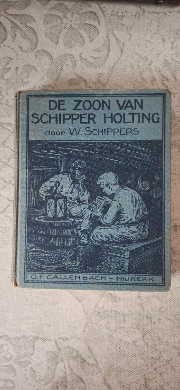 De zoon van schipper Holting door W. Schippers, Antiek en Kunst, Ophalen of Verzenden, W. Schippers