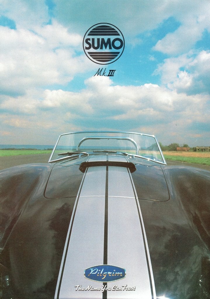 Folder Pilgrim Sumo Mk III (Cobra replica kitcar - 1996), Verzenden, Gelezen, Overige merken