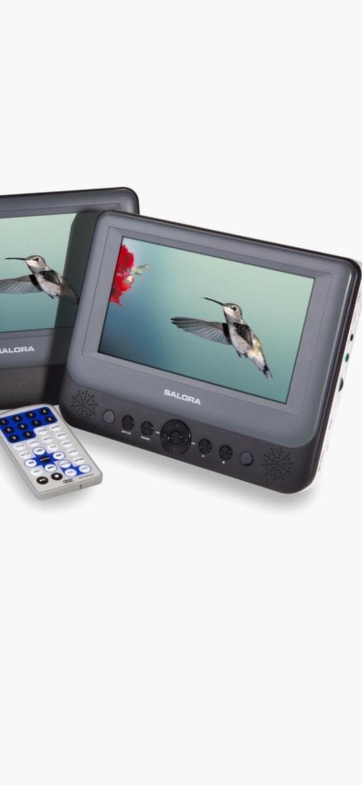 Salora TWIN Portable DVD speler - Ideaal voor onderweg!, Gebruikt, Draagbaar, Ophalen of Verzenden, Overige merken