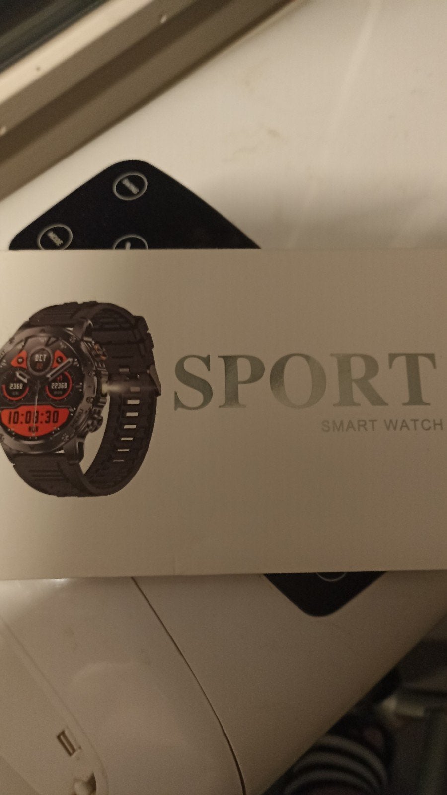 Paearofero AK87 Sport Smartwatch - Nieuw, Zwart, Nieuw, Ophalen of Verzenden, Paearofero