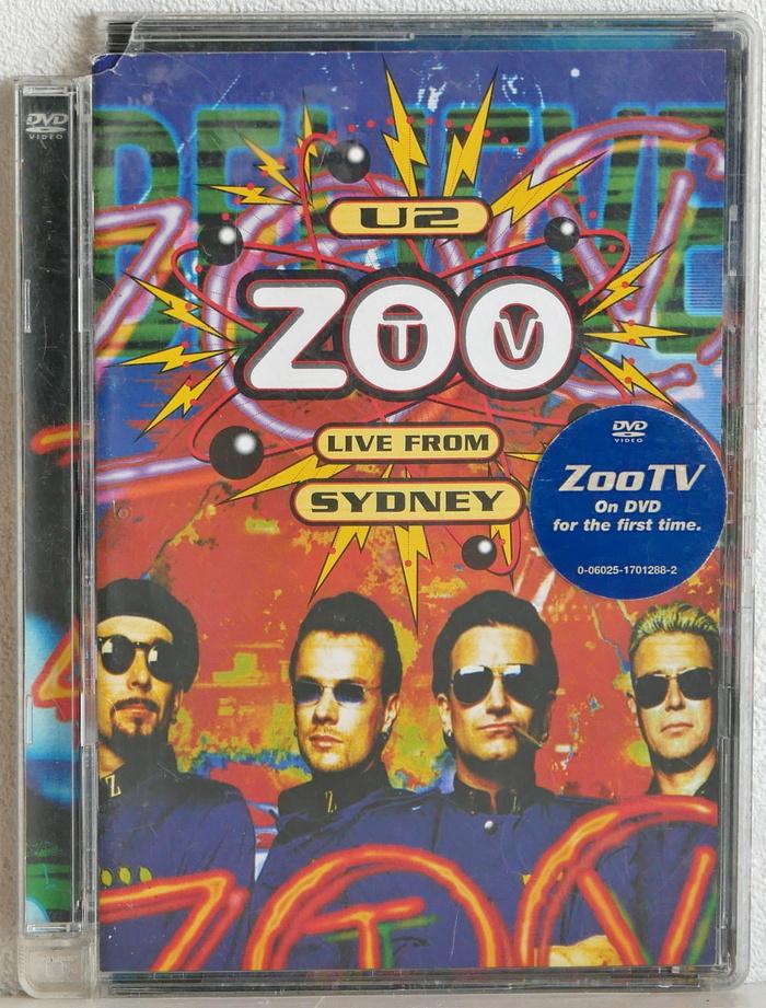 U2 ZooTV Live From Sydney (dvd), Cd's en Dvd's, Alle leeftijden, Ophalen of Verzenden, Gebruikt, Muziek en Concerten