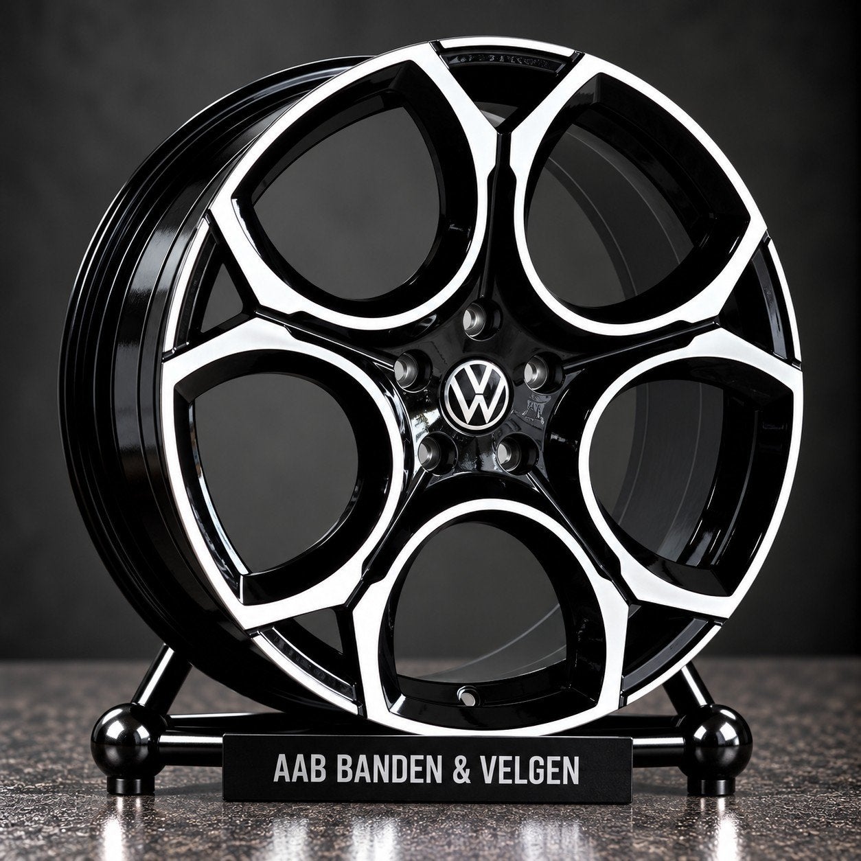 19 inch velgen voor Volkswagen Queenstone look Golf GTI GTE, Ophalen of Verzenden