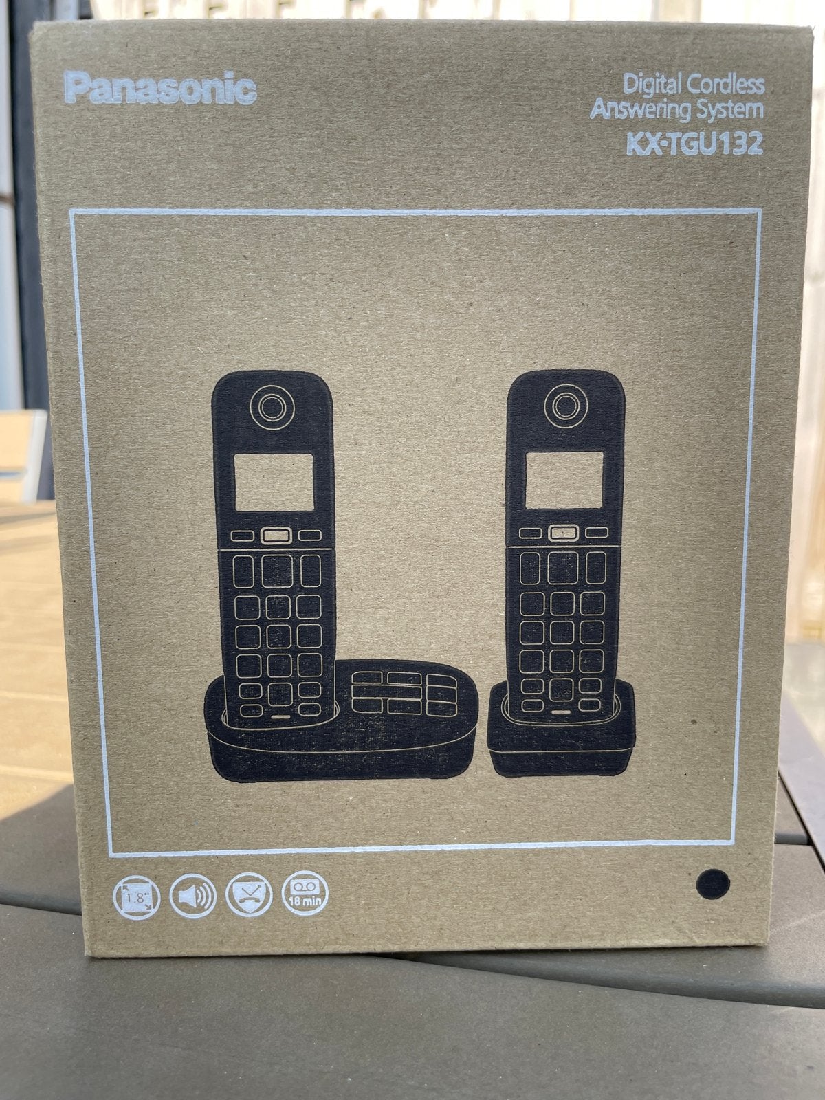 Panasonic KX-TGU132 Draadloze Telefoon met Antwoordapparaat, Telecommunicatie, Vaste telefoons | Handsets en Draadloos, Ophalen
