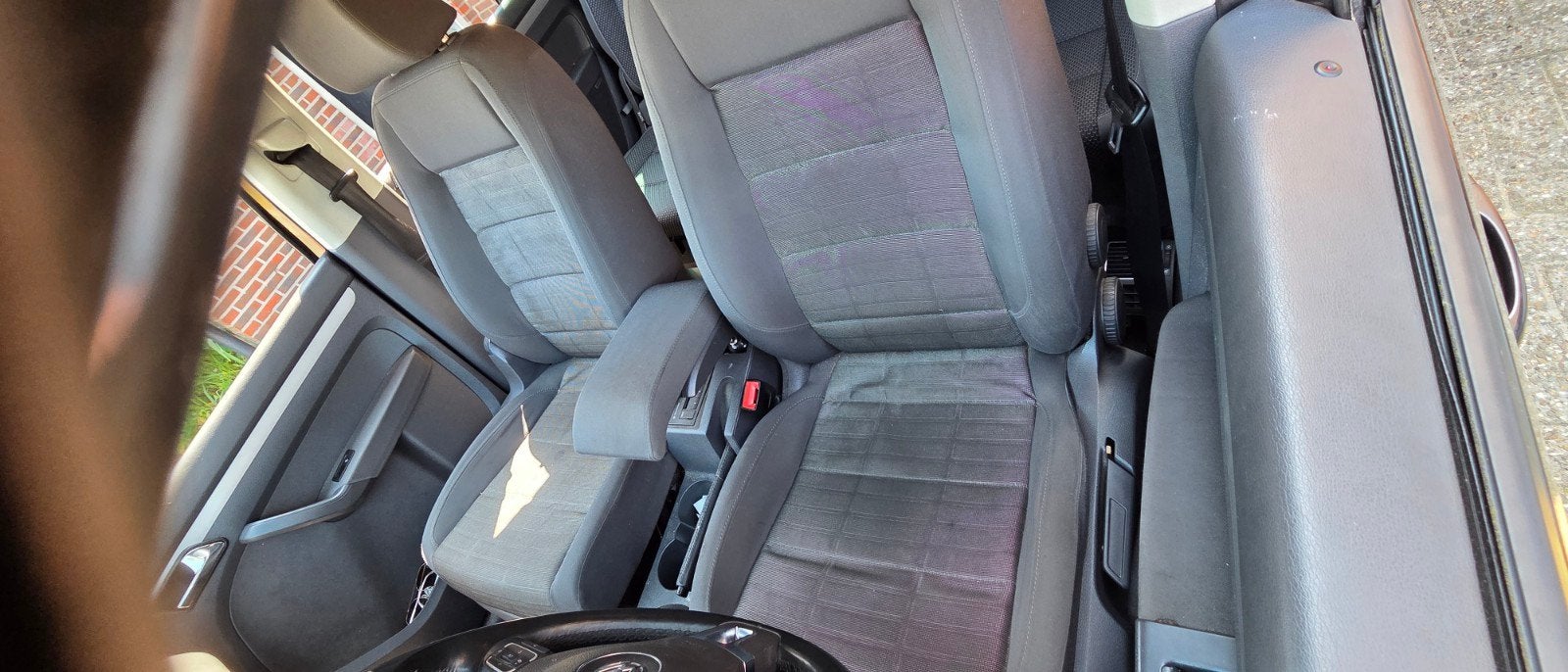 Volkswagen Touran (2006) Stoelen en Achterbank, Auto-onderdelen, Interieur en Bekleding, Ophalen, Gebruikt, Volkswagen