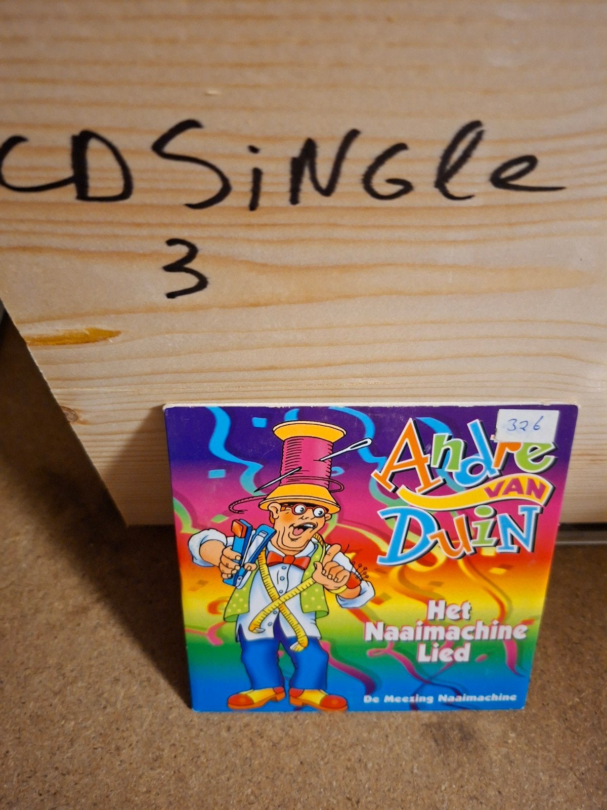 André van Duin - Het Naaimachine Lied CD Single, Ophalen of Verzenden, Gebruikt, Humor en Cabaret