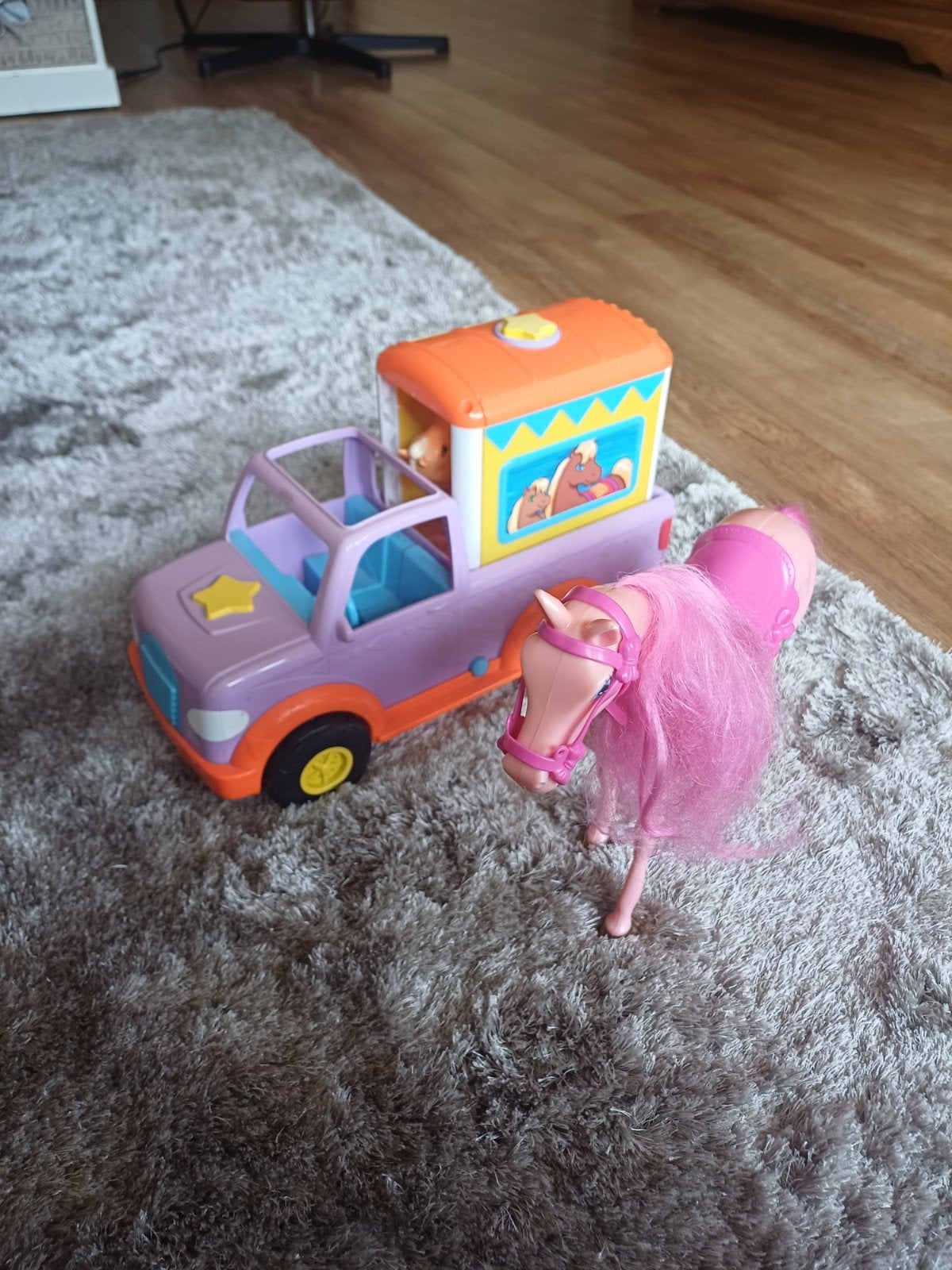 Dora auto met pony's, Kinderen en Baby's, Ophalen of Verzenden, Zo goed als nieuw