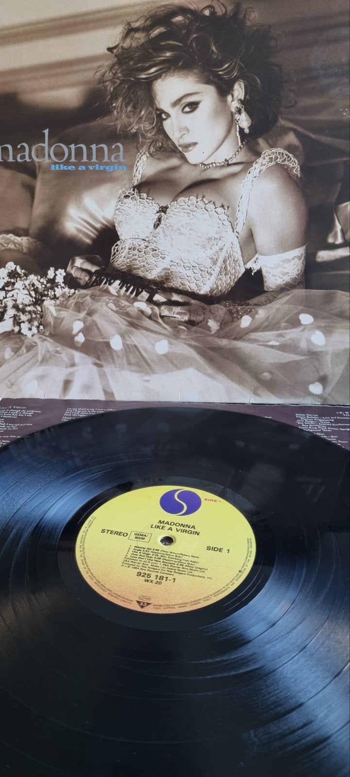 Madonna - Like a Virgin LP (1984), Ophalen of Verzenden, Gebruikt, 12 inch