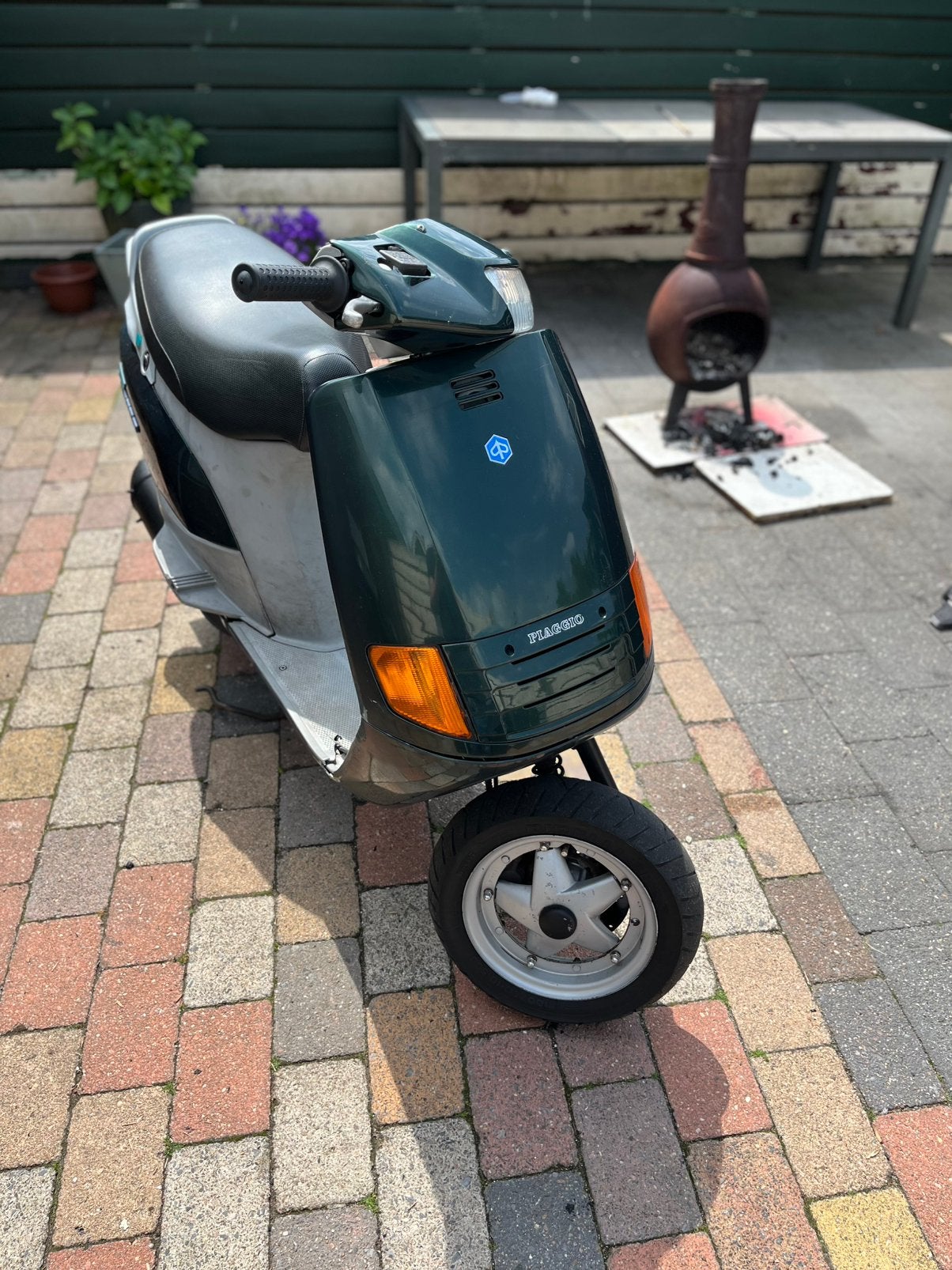 Piaggio skipper 125 cc 2 takt met duitse papieren, Fietsen en Brommers, Scooters | Piaggio, Tweetakt, Gebruikt, Overige modellen