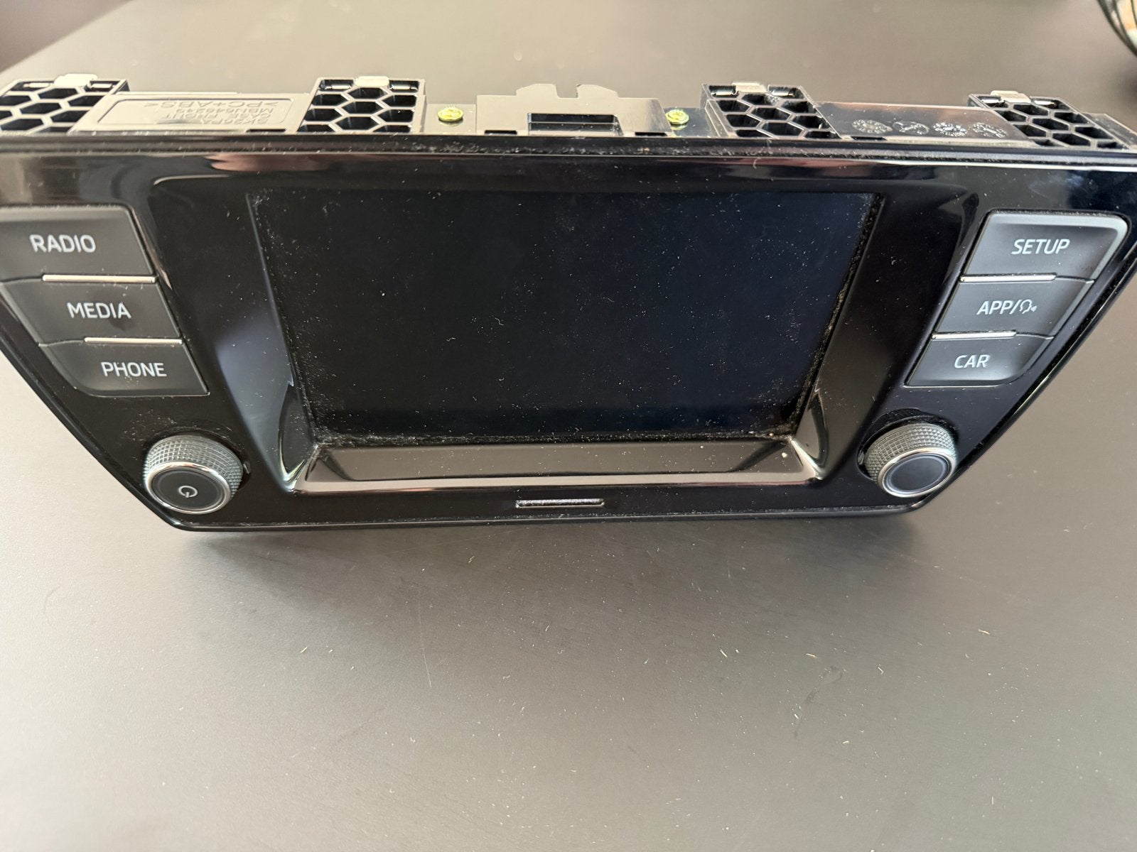 Skoda Swing MIB2 GP Infotainment Frontunit - Defect LCD, Auto diversen, Ophalen of Verzenden, Gebruikt