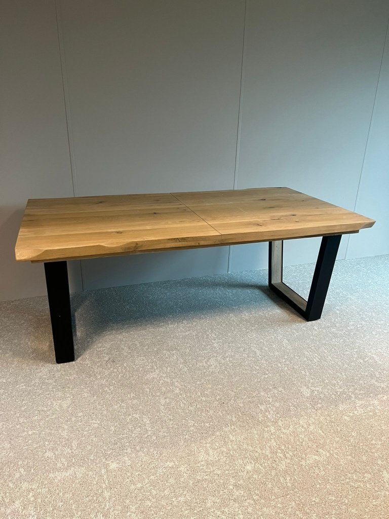 Uitschuifbare Metalox eettafel Henders & Hazel, Overige typen, Hout, Ophalen of Verzenden, 190 cm