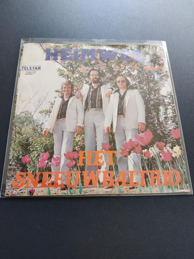 Het Sneeuwbal Trio - Heimwee / FM-Piraten, Ophalen of Verzenden, Zo goed als nieuw, Overige formaten, Levenslied of Smartlap