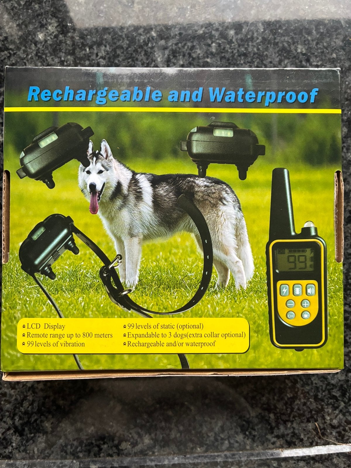 Furline trainingshalsband, anti blaf halsband zgan, Dieren en Toebehoren, Ophalen of Verzenden, Zo goed als nieuw