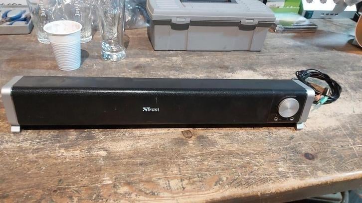 Speaker/Soundbar horizontaal Trust asto voor pc of tv., Ophalen of Verzenden