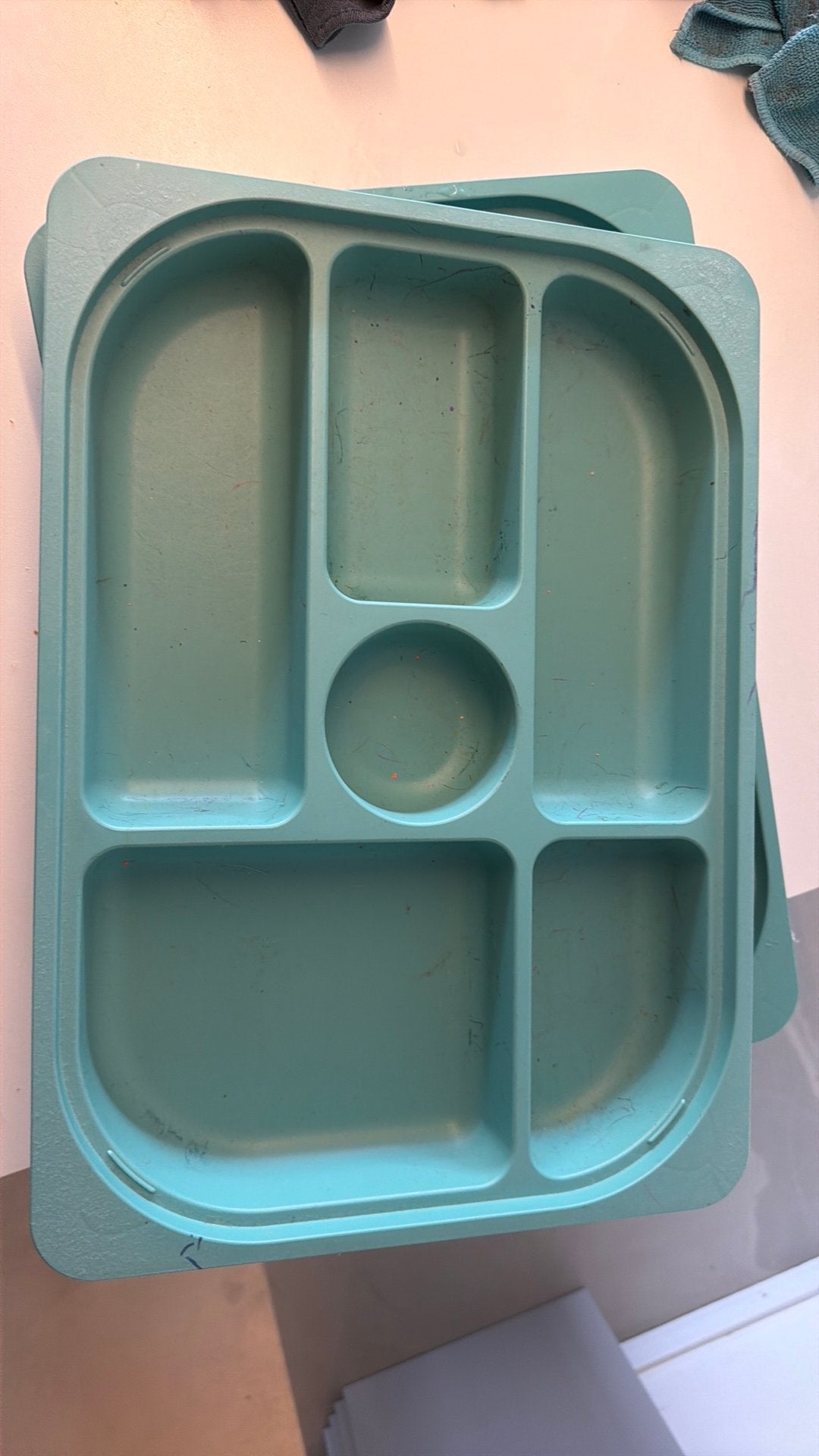 Trofast turquoise / turkoois opbergbak met vakjes, Huis en Inrichting, Kasten | Ladekasten, 5 laden of meer, Minder dan 100 cm