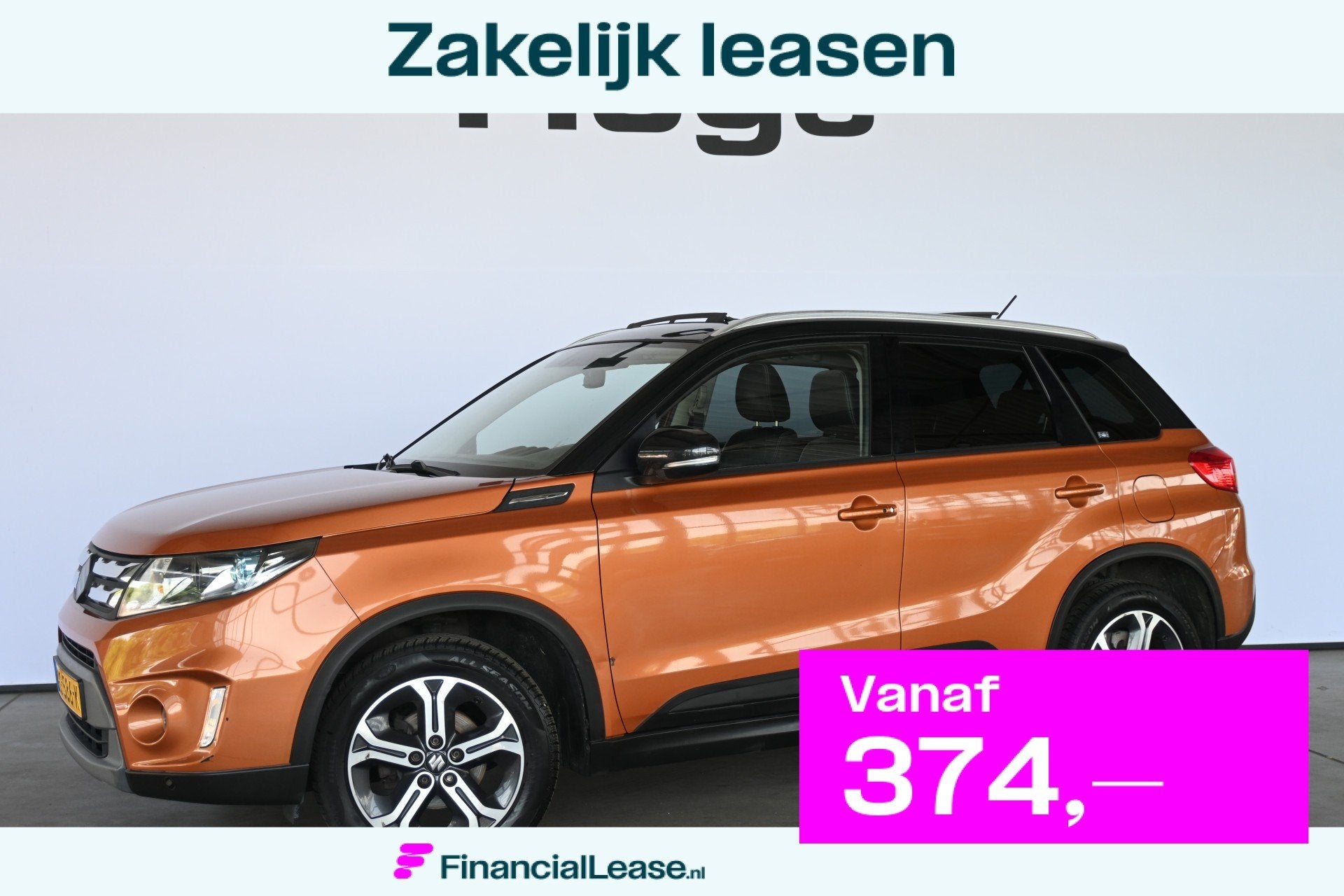 Suzuki Vitara 1.6 High Executive Clima Cruise Control Panora, Voorwielaandrijving, Stof, Met garantie (alle), 400 kg