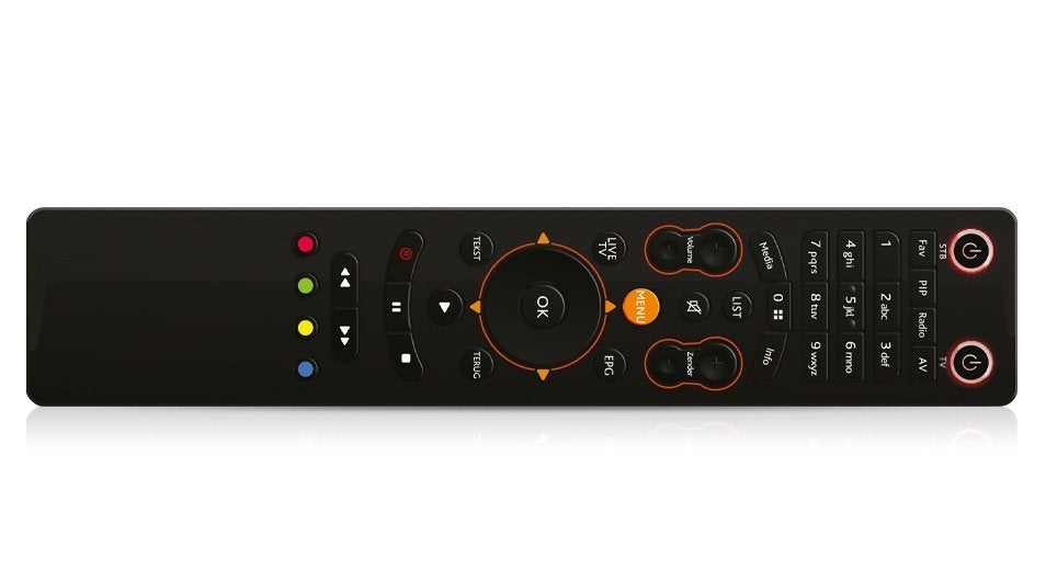 Originele Ziggo afstandsbediening, Type URC187001, Ophalen of Verzenden, Zo goed als nieuw, Origineel, Mediaspeler