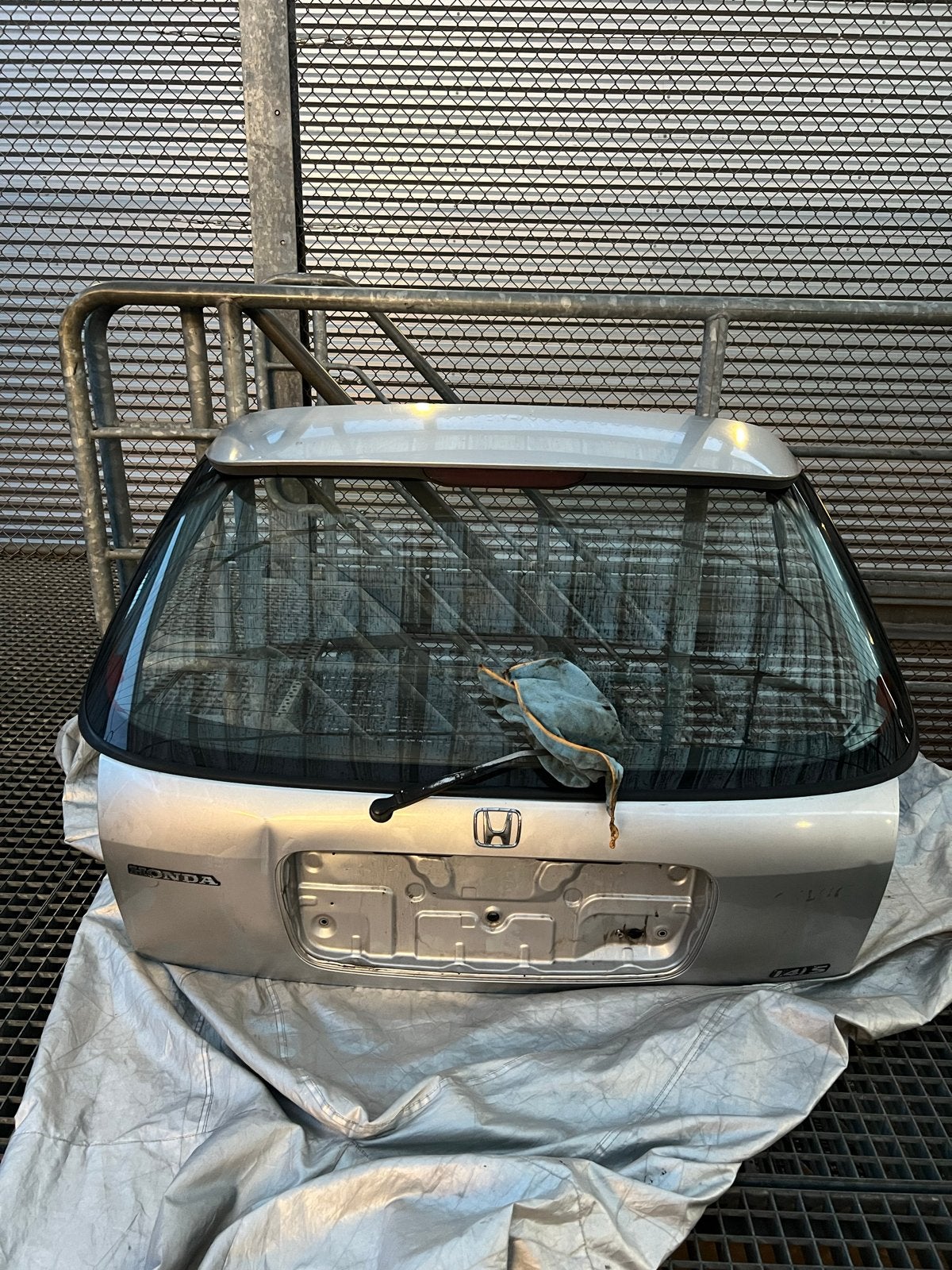Achterklep Honda Civic EK Grijs, Ophalen, Honda, Gebruikt, Achterklep