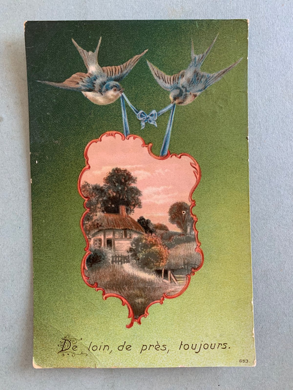 1909 Zwaluwen, Ophalen of Verzenden, Voor 1920, Gelopen, Vogel