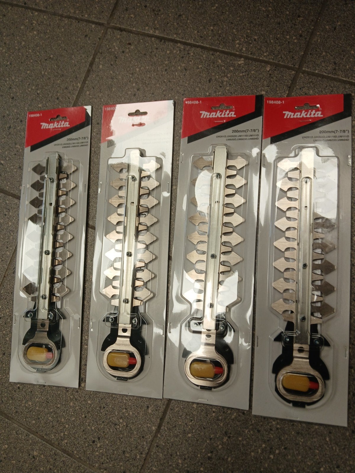 Makita heggenschaar messen 200mm (4 stuks), Tuin en Terras, Heggenscharen, Ophalen of Verzenden, Nieuw, Accu, Makita