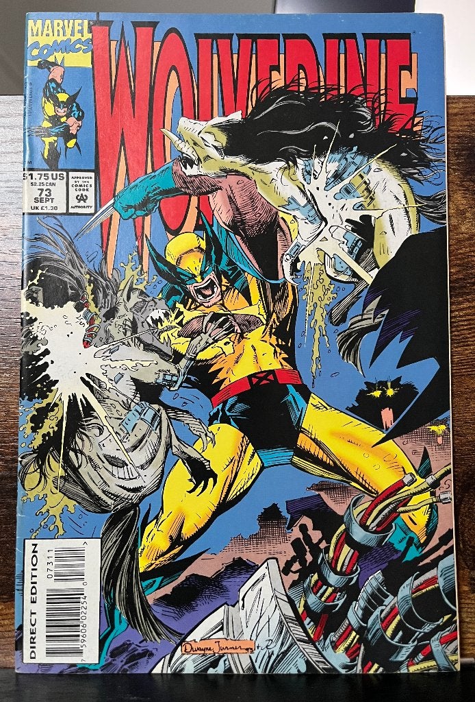 Wolverine (1988) #73 (Marvel Comics), Amerika, Ophalen of Verzenden, Larry Hama, Gelezen