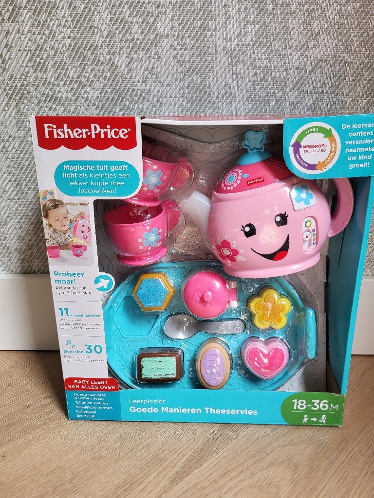 Fisher Price Goede Manieren Theeservies - Speelgoedservies, Kinderen en Baby's, Speelgoed | Fisher-Price, Ophalen of Verzenden
