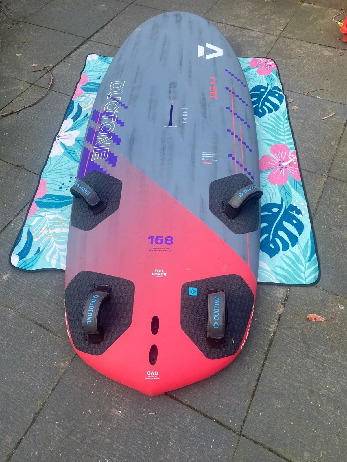 Duotone Jag Lightwind 158 liter, Watersport en Boten, Windsurfen, Ophalen, Zo goed als nieuw, Plank