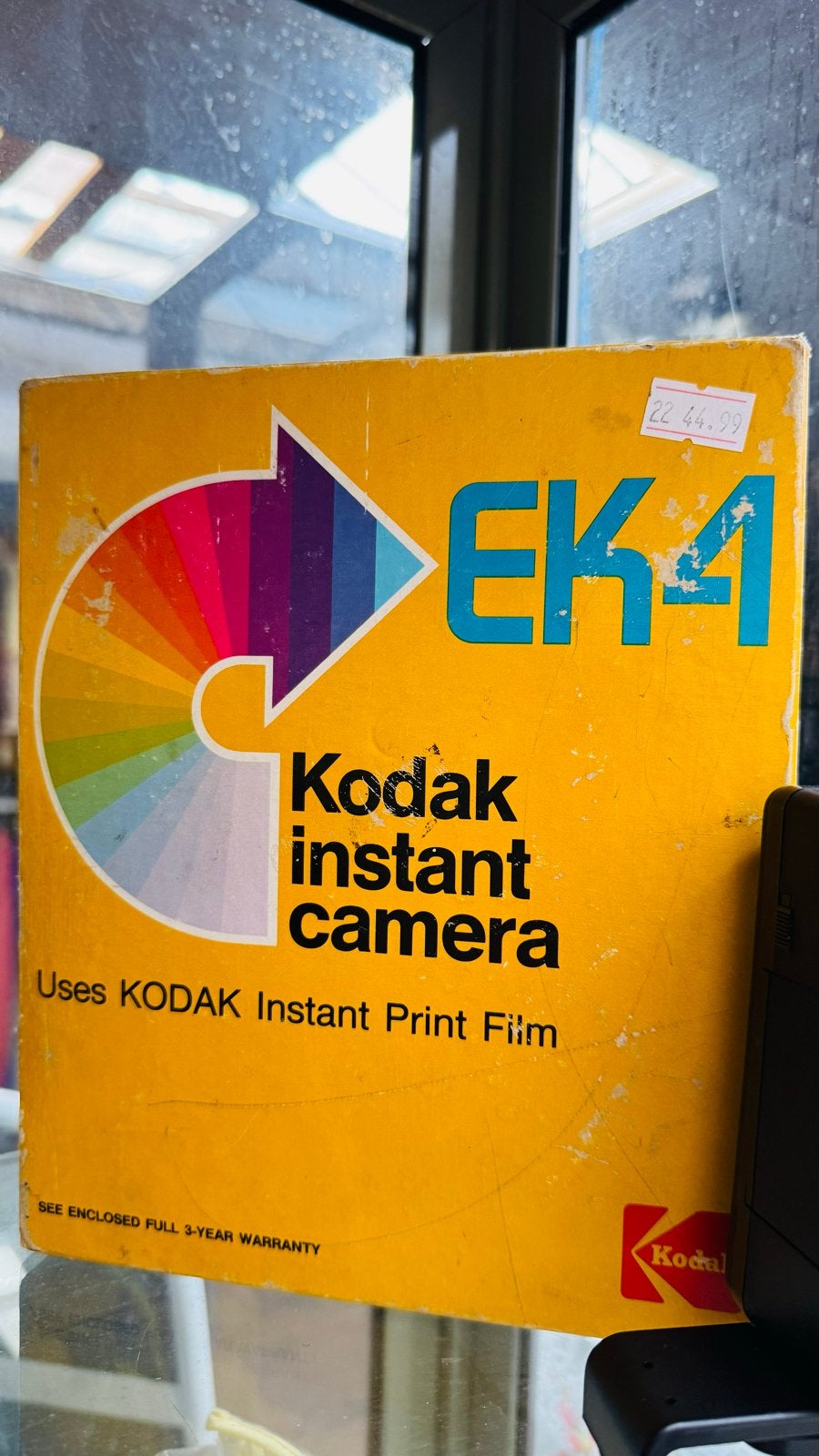 Kodak EK4 Instant Camera - Vintage Direct Print Camera, Ophalen of Verzenden, Gebruikt, Polaroid, Kodak