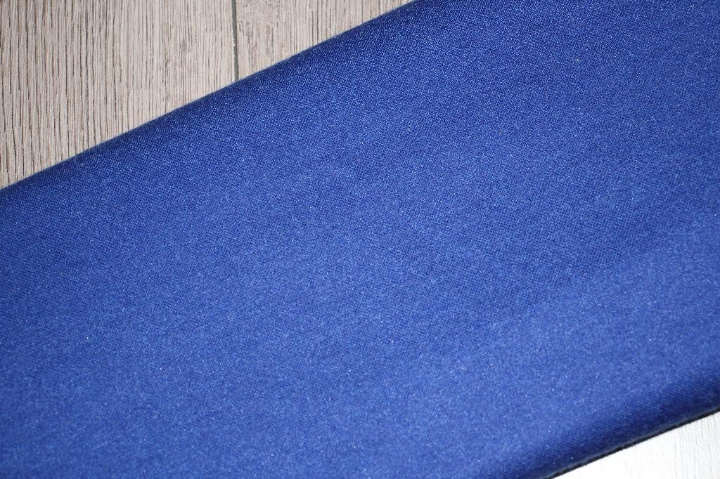 Geweven soepel dikke viscose stof - uni blauw gekleurd #2929, Hobby en Vrije tijd, Stoffen en Lappen, Overige materialen, Blauw